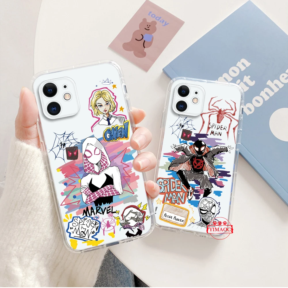 Мягкий чехол R3 мультяшный Человек-паук для Huawei Nova 2i 3I 5T Y5P Y6 Y6P Y7 Y7A Y8P Y8S Y9 Prime Y9S P20 Pro