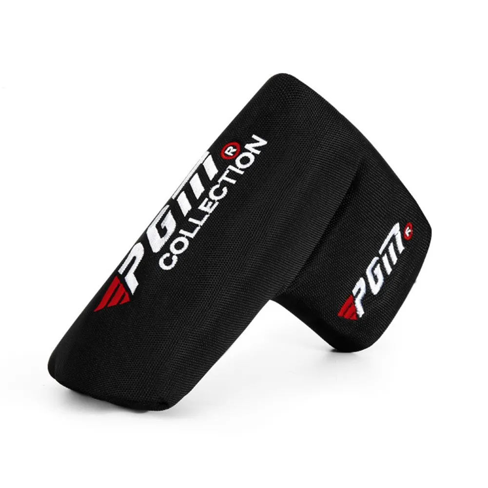 

Golf Club Head Cover Black Nylon Cloth Scratch-resistant And Wear-resistant Putter Protection Cover Golf Club Accessories