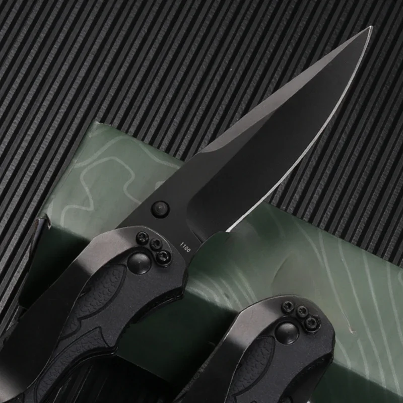 

Moxi EDC Portable Folding Pocket Military Knife 3.22-inch Black Blade Power Hunter Multifunctional Tool