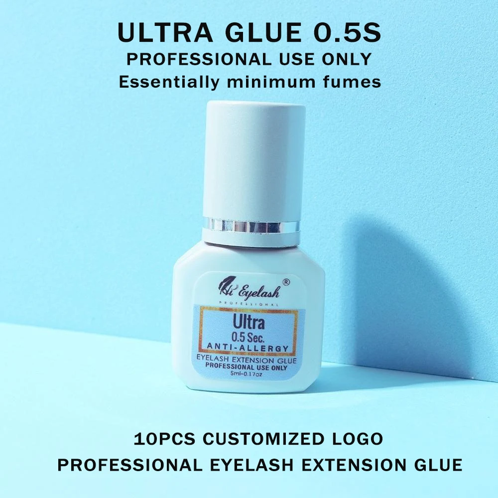Клей для ресниц Быстросохнущий антиаллергенный водостойкий 5 мл 0 сек | Красота и