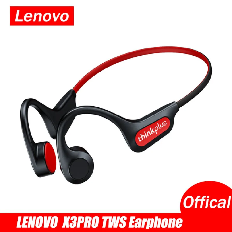 

Bluetooth-наушники Lenovo X3 pro с костной проводимостью, водонепроницаемые, с микрофоном