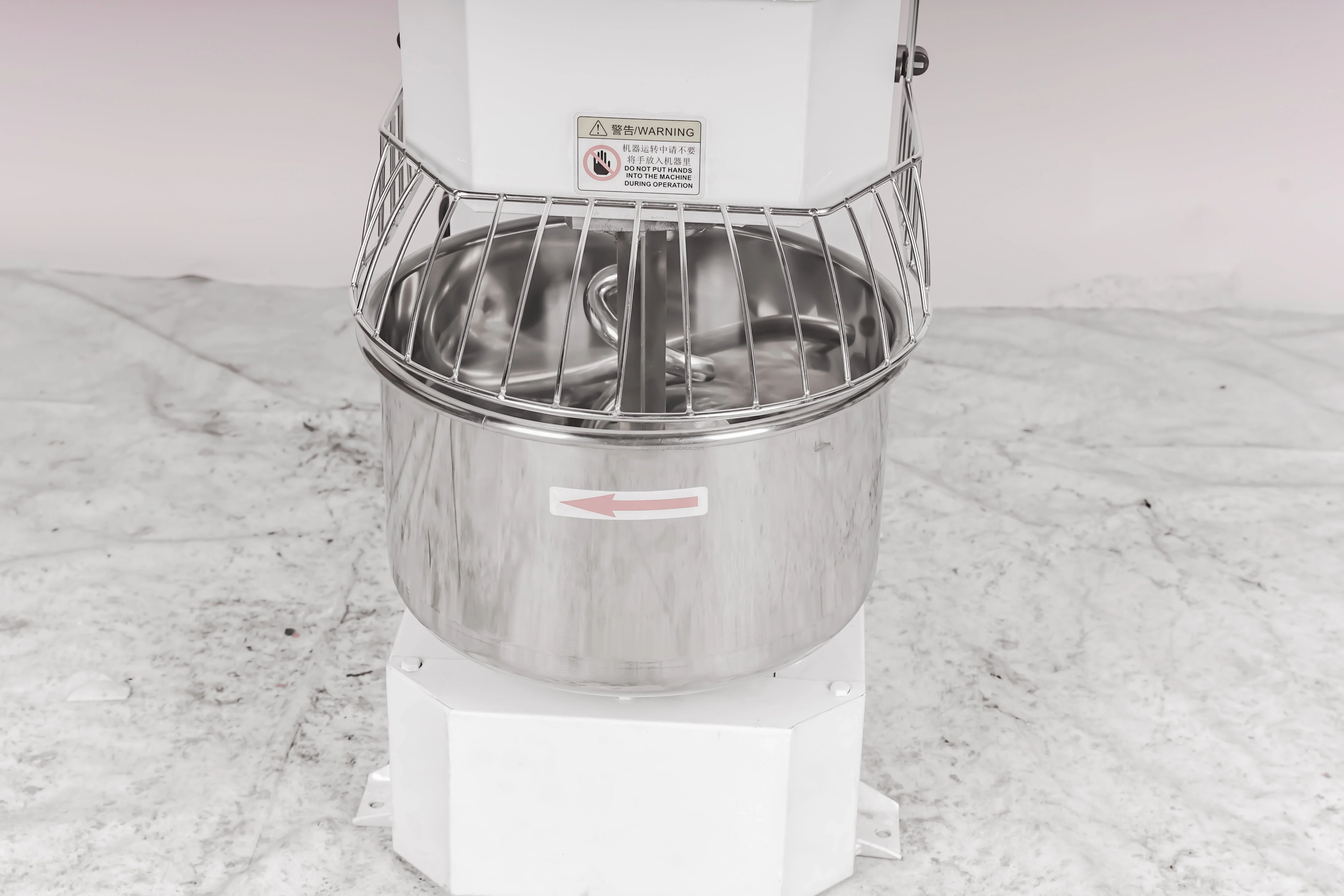 Автоматический спиральный миксер ХМДжа для теста 30л 220В