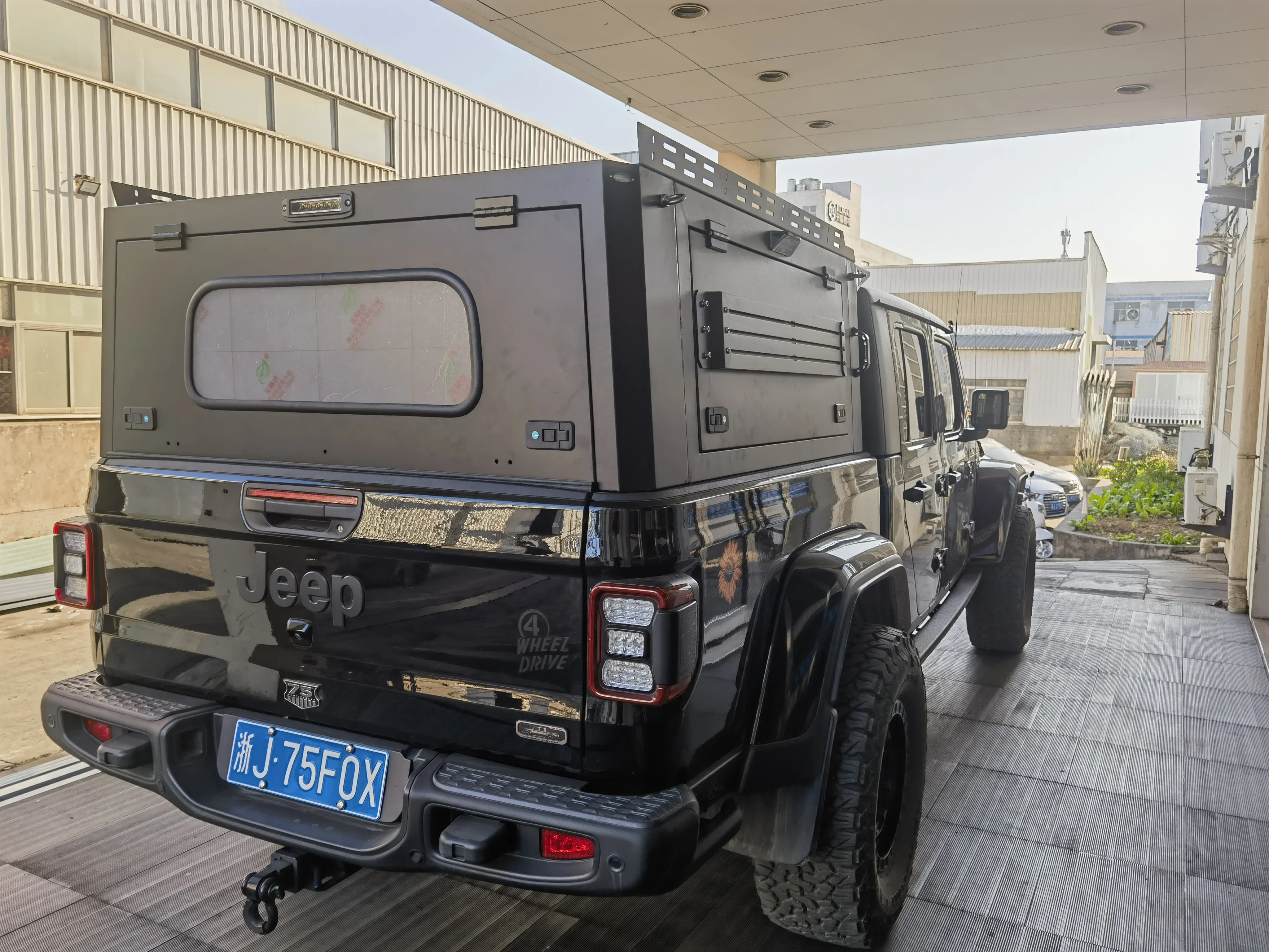 4x4 Чехол на кровать пикапа с высоким балдахином для Jeep Gladiator