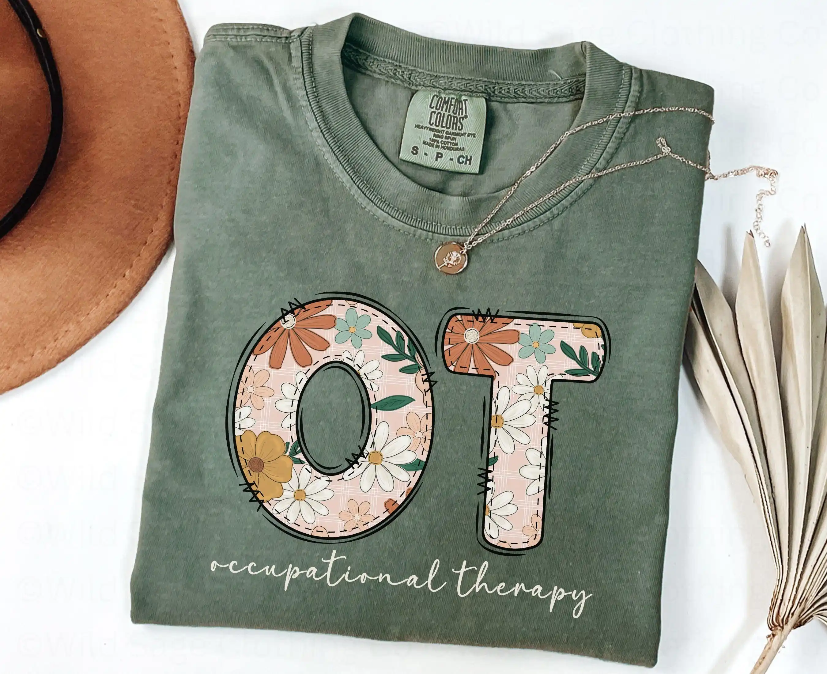 Футболка для профессиональной терапии выпускной OT-терапевт