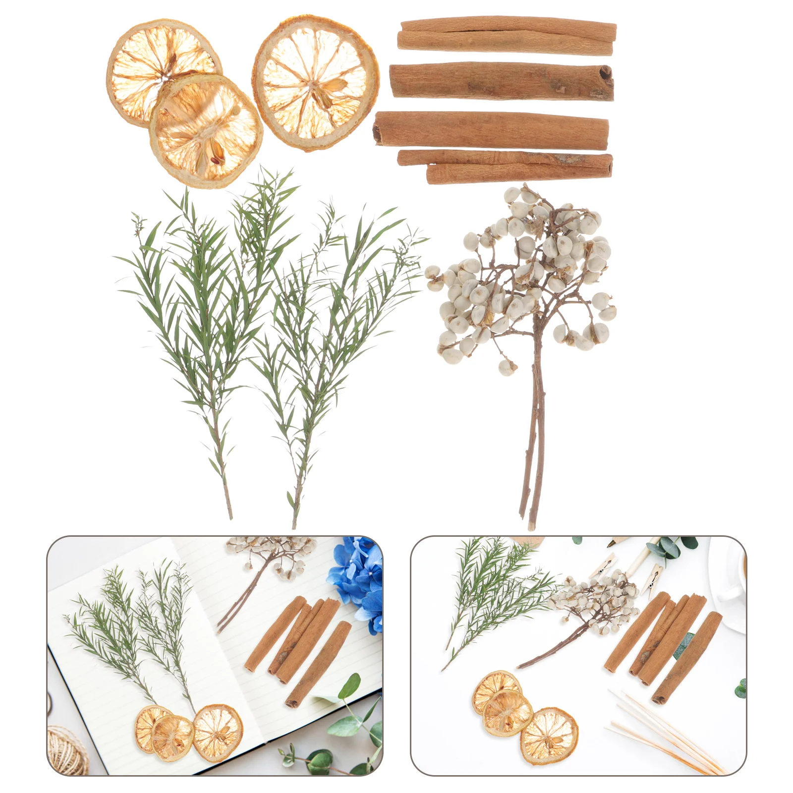

1 Box Of Decorative Christmas Party Vase Filler Scented Craft Decoration Decorative Bowl Fillers Dried Flowers For Resin