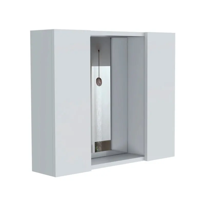 

Modern Medicine Cabinet White Painted made of Manufactured Wood