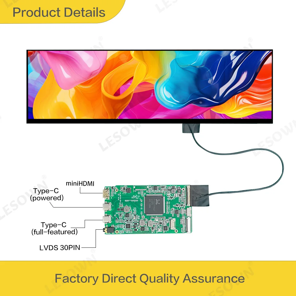 LESOWN 10 1-дюймовый планшетовый монитор 12 7 K 2880x86 4 IPS игровая консоль Type C HDMI ЖК-экран