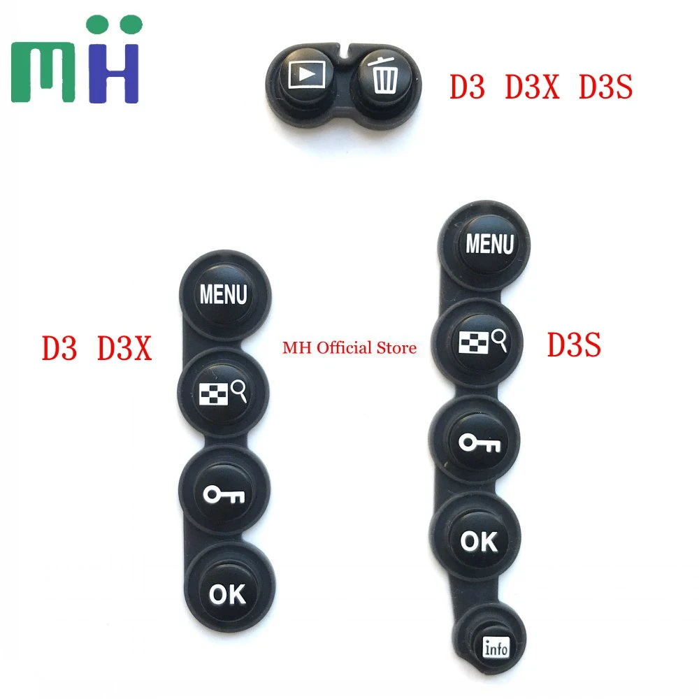 

Новинка для Nikon D3 D3S D3X задняя крышка Кнопка крышка Меню Кнопка удаление воспроизведения зум +/-камера запасная часть для ремонта