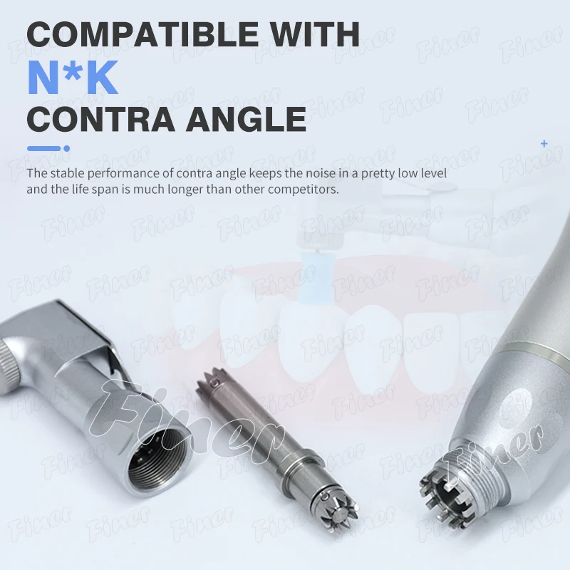 низкоскоростной наконечник De ntal внешний распылитель 1:1 профессиональный угловой