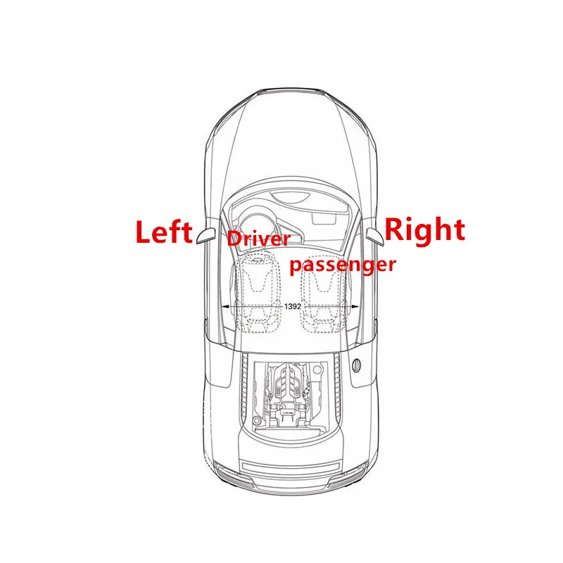 Car Gray / Black Inner Handle Cover For BYD F0 2008-2014 Door Buckle Hand Cover Door Armrest Base