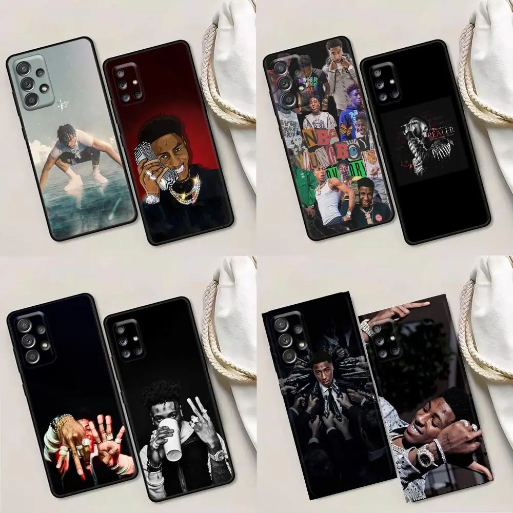 

Phone Case for Samsung A31 A32 A41 A42 A51 4G 5G A01 A02 A03s A11 A12 A13 A21s A22 Coque Shell YoungBoy Never Broke Again Singer