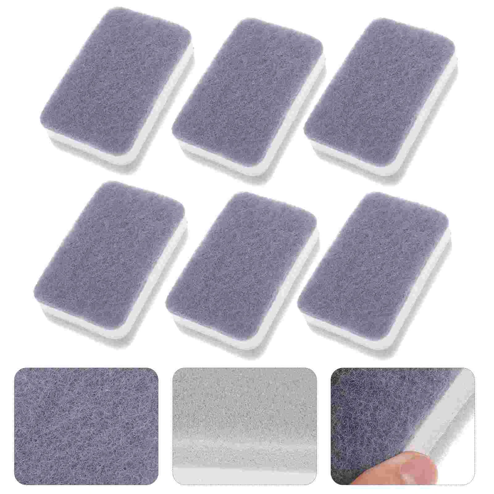 

15 Pcs Scour Sponge Silicone Cookware Kitchen Sponge Wipes Cleaning Sponge Three-Layer Scouring Sponge Plate Kitchen Scrub