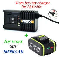 20v 9000mah lithium rechargeable replacement battery for worx power tools wa3551 wa3553 wx390 wx176 wx178 wx386 wx678charger