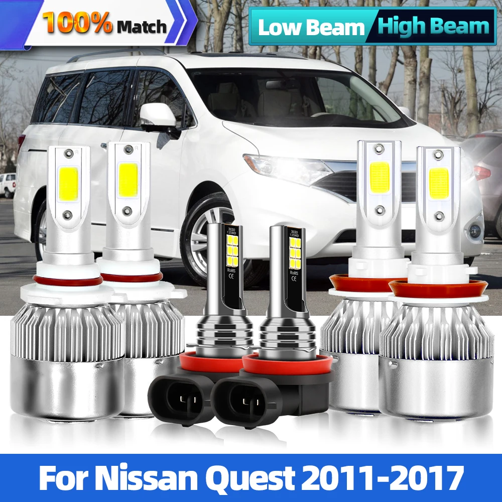 

LED Headlight Bulbs Car Led Light HB3/9005 90W 12000LM CSP Chip LED Car Headlamps Bulbs 12V 24V For Nissan Quest 2011-2017