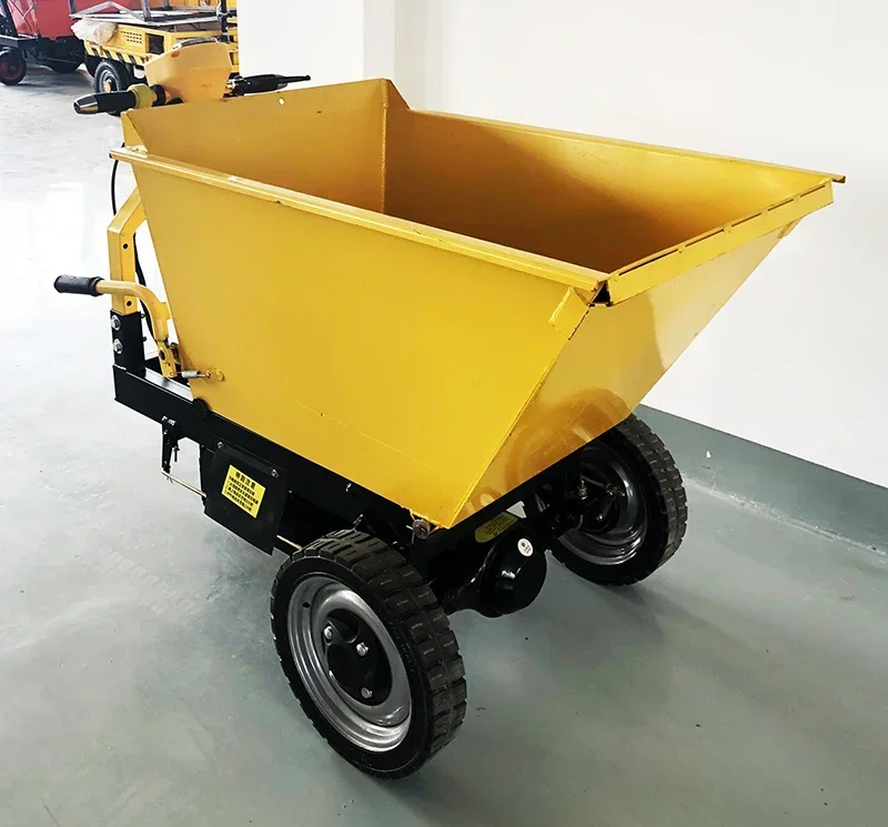 Электрический косой грузовик инженерный автомобиль саморазгрузочный