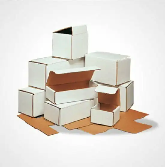 

100 3x3x2 White Cardboard Paper Boxes Mailing Packing Shipping Box Carton