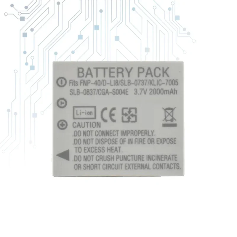 Аккумулятор для Fuji F40iF455 F460 F470 F480 F601 F610 F650 F710 F810 Z1 Z2 Z3 Z5 V10 J50