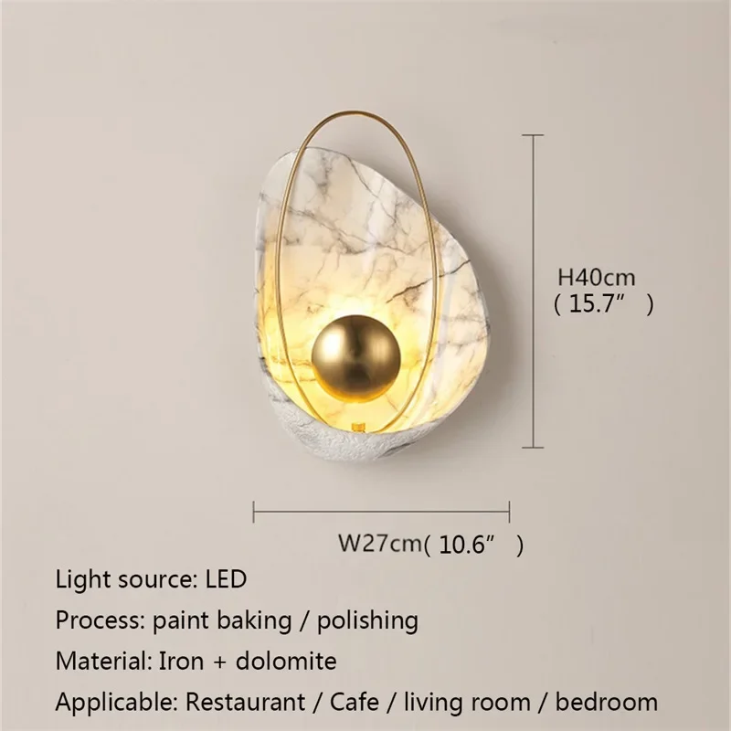 DEBBY Nordic креативные настенные светильники современные светодиодные лампы с