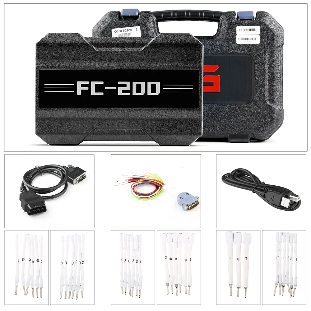 

CGDI FC200 ECU Programmer ISN OBD Reader Update Version of AT-200 Supports 4200 ECUs and 3 Operating Modes