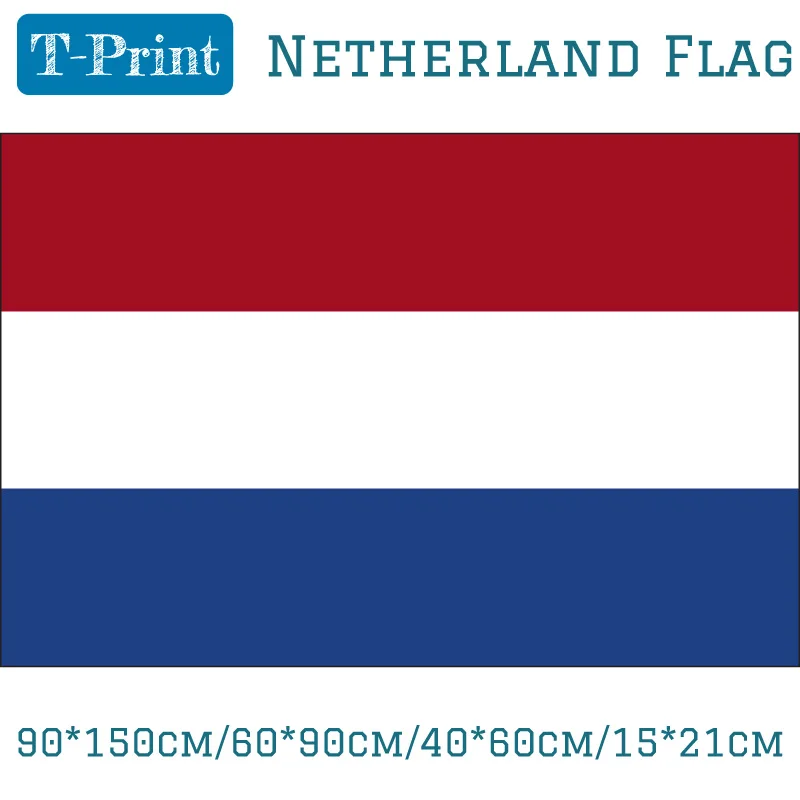 

Новый 3 x5 фута большой флаг Нидерландов полиэстер Голландский национальный Декор для дома