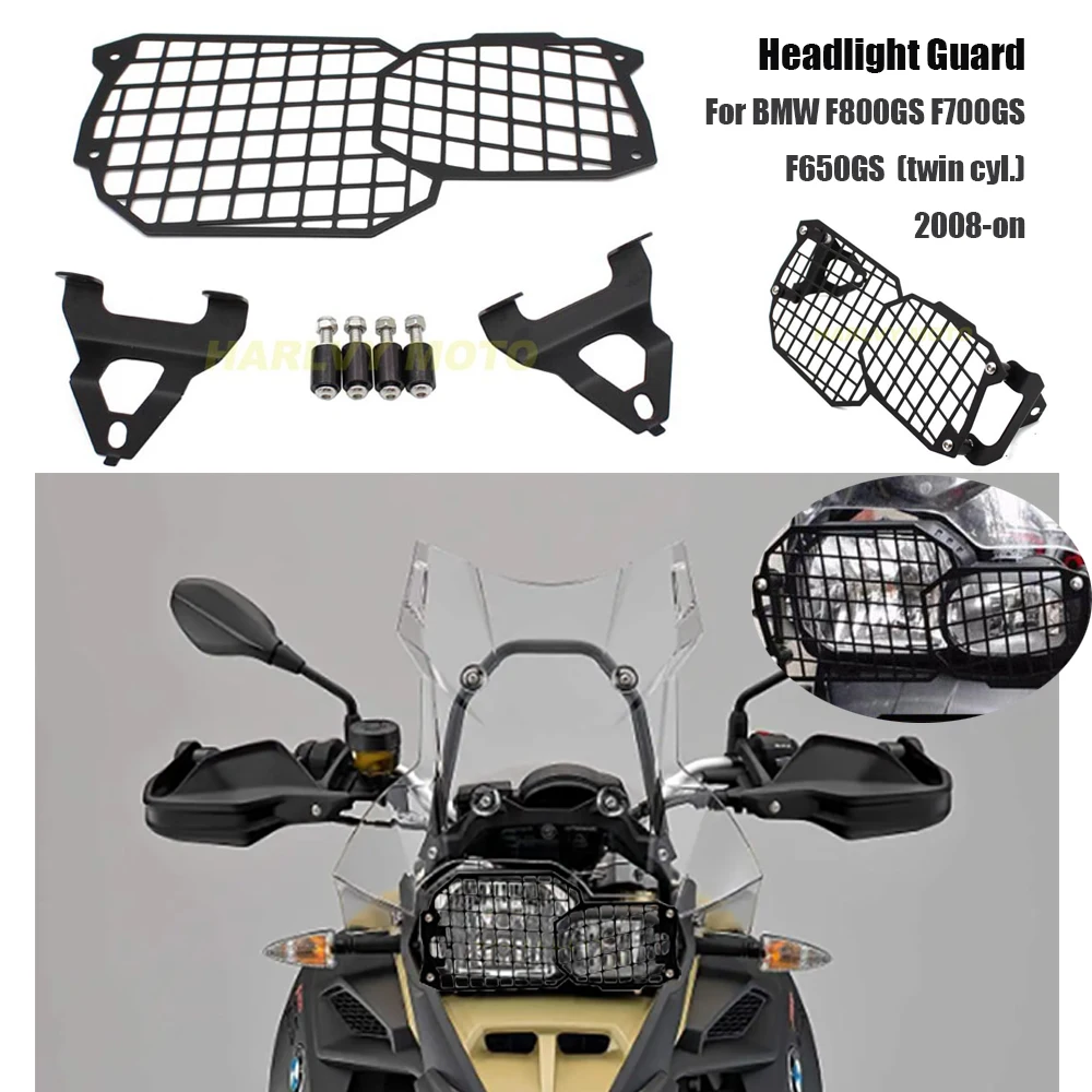 

Быстросъемная защита для фар из нержавеющей стали для BMW F800GS F700GS F650GS Twin 2008-on