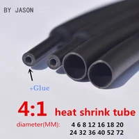 1meter 41 heat shrink tube with glue thermoretractile heat shrinkable tubing heat shrink tubing cable protector