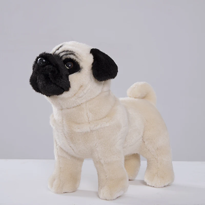 

Soft Cute Shar Pei Plush Toy Dog Pug Animal Stuffed Doll Bulldog Kawaii Pekingese Baby Birthday Gift for Kid Girls Dropshipping