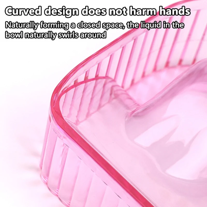 Миска для замачивания ногтей акриловая чаша гель-лака средство удаления порошка