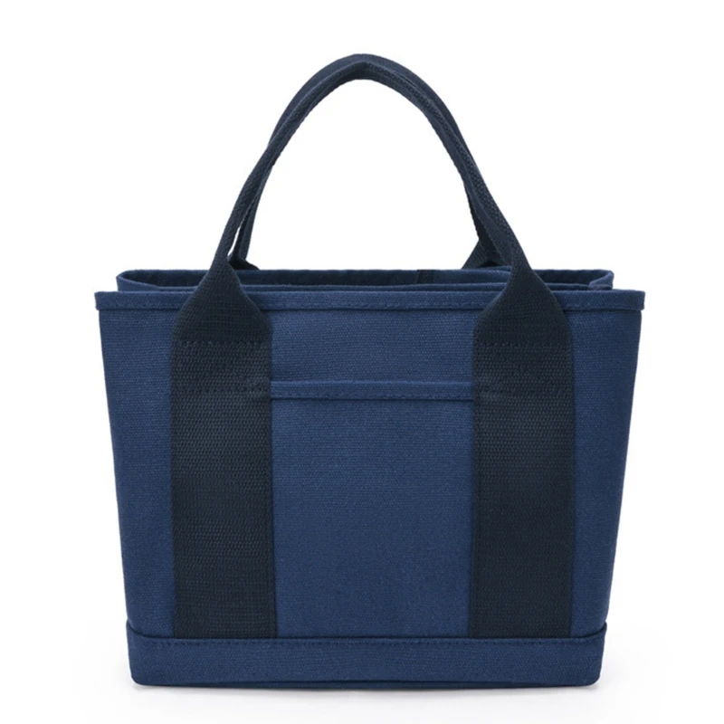

Women's Canvas-Bag Large Capacity Shopping Bag Reusable Handbag Japanese Trend Tote Bag Grocery Bag Lunch Bag for Daily