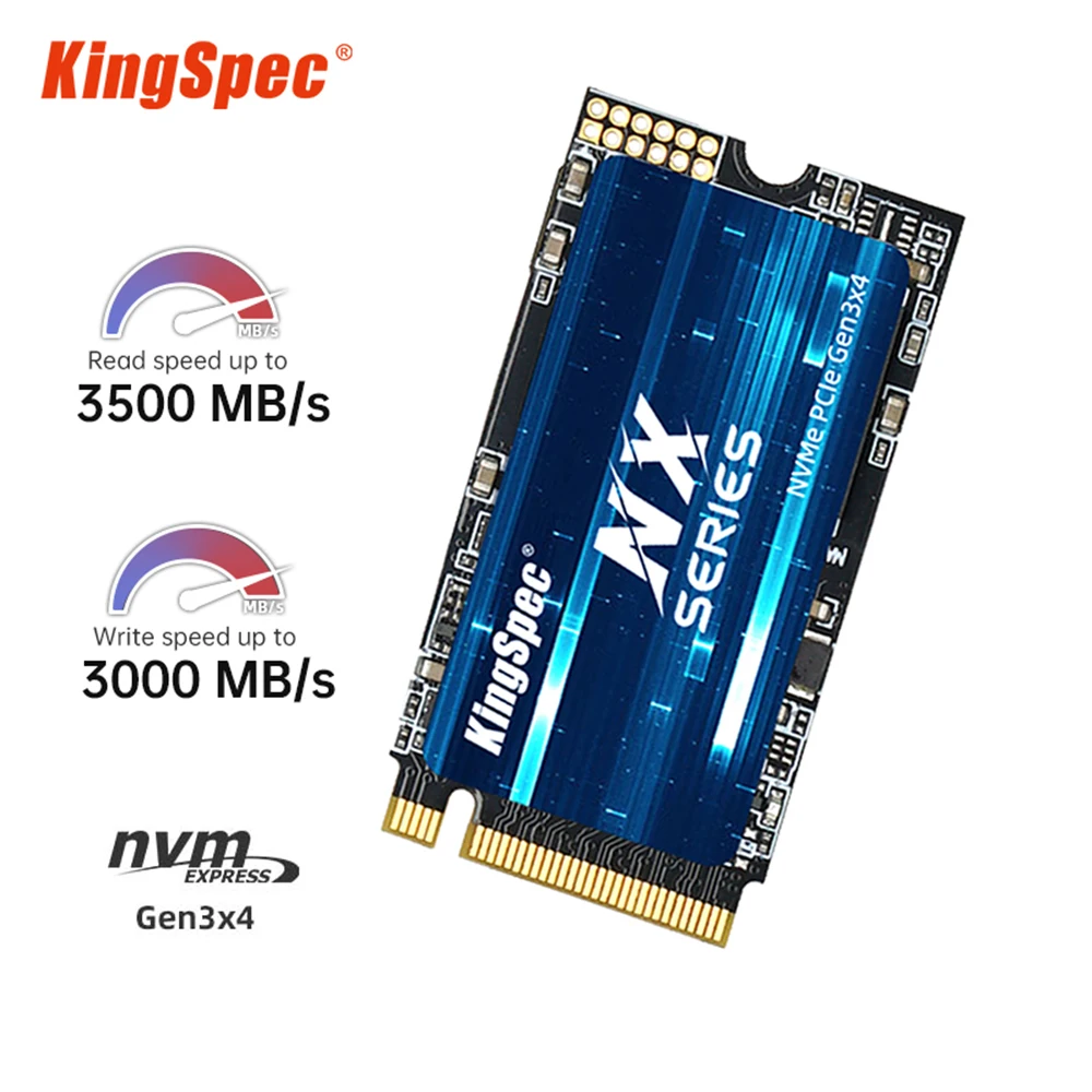 KingSpec M 2 SSD M2 NVME 120 GB 240 GB 512GB 1TB Ssd M.2 PCIe 3.0 Drive Solid SSD Disk NMVE Hard Drive 2242 Internal ssds