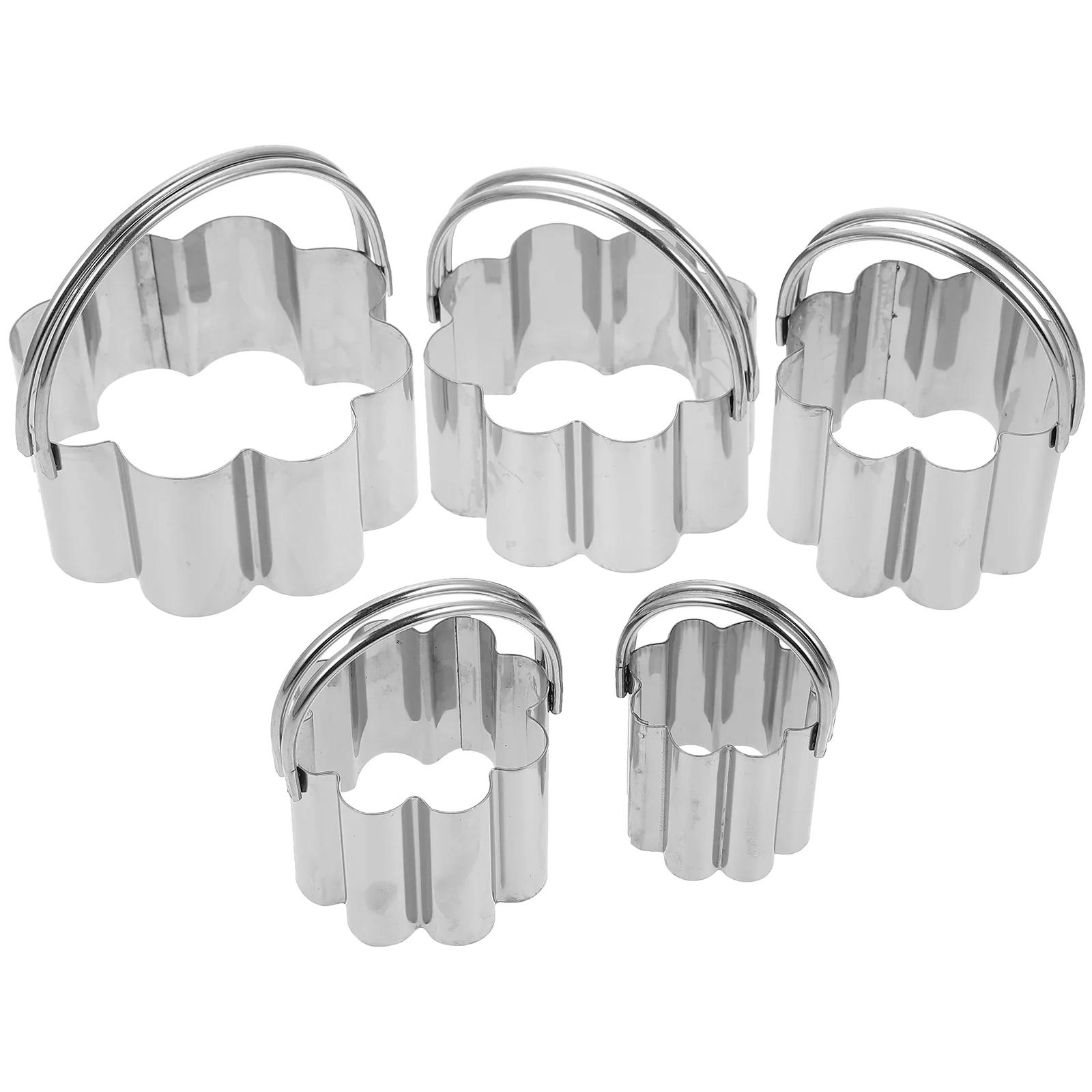 

Cookie Mousse Mold Cake Baking Rings Ring Biscuitflower Molds Making Dough Metal Pastry Stainless Fondant Dumplingcutting