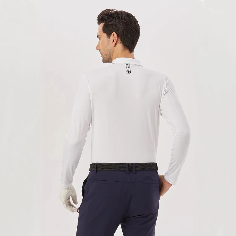Новинка 2023 одежда для гольфа Мужская футболка с длинным рукавом рубашка-поло на