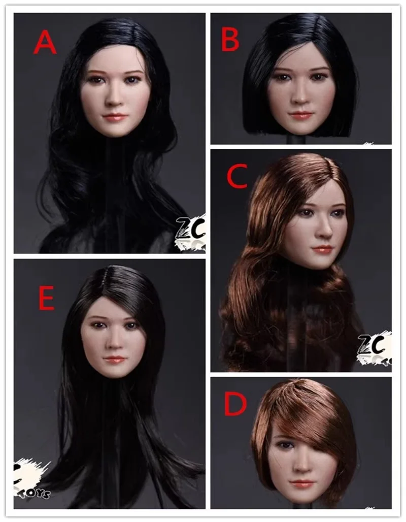 ZCTOYS T-06 1/6 солдатская азиатская богиня как Лю Ифэй резьба по голову Цзиньтя модель