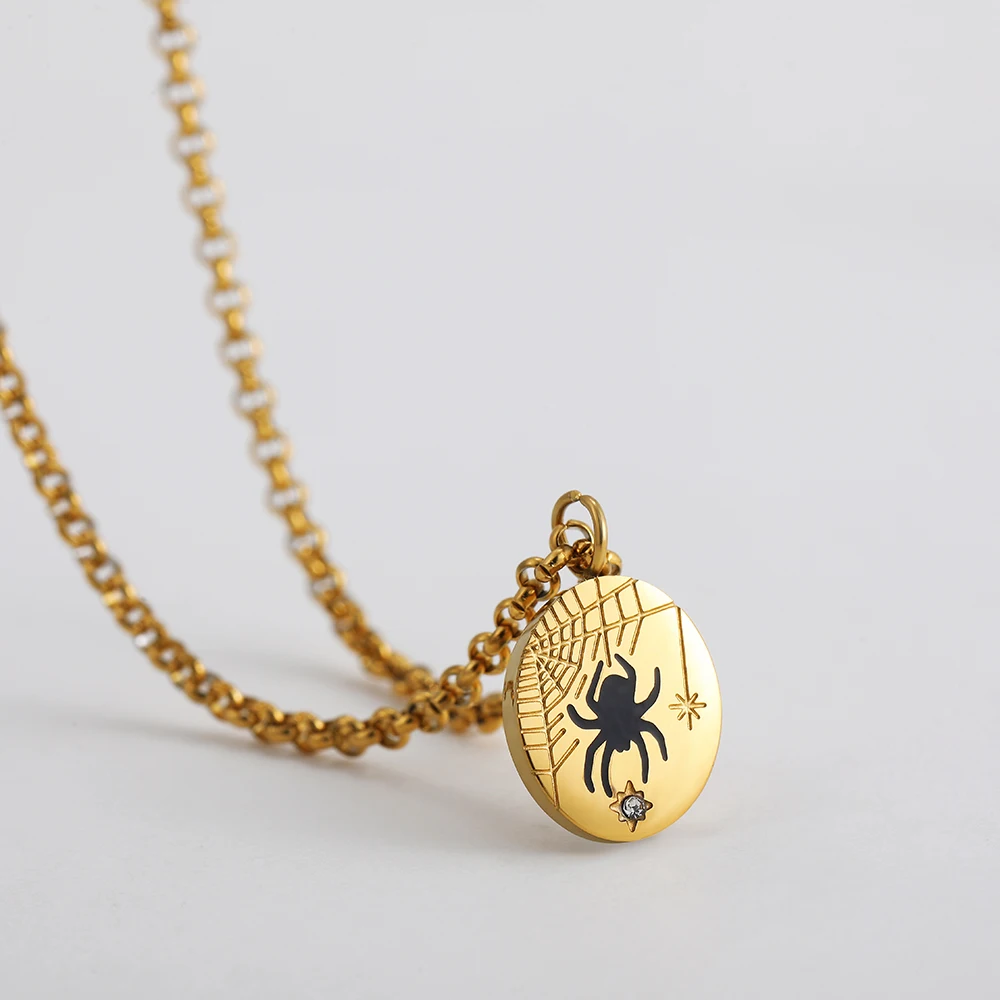 Ожерелье из нержавеющей стали в виде животных