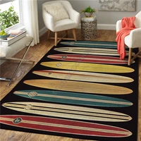 skateboard printed carpet square anti skid area floor mat 3d rug non slip mat dining room living room soft bedroom carpet