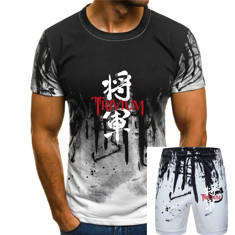 

New Trivium Shogun Album Logo Tee T-Shirt Size S M L Xl 2Xl Usa Size Em31 High Quality Tee Shirt