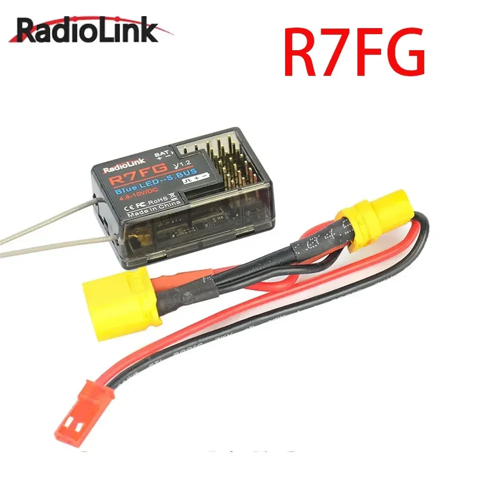 RadioLink R7FG 2 4 ГГц 7-канальный двойной антенный приемник Высоковольтная встроенная