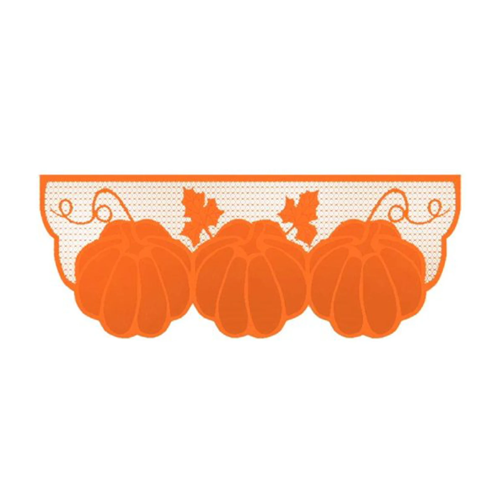 Door Fireplace Scarf Reusable Pumpkin Thanksgiving Decor Tab