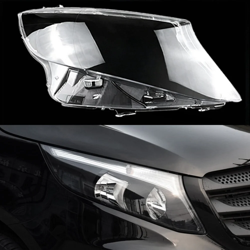 

Car Front Headlight Lens Cover Headlight Lamp Replacement Shell for Mercedes-Benz Vito V-CLASS 2016-2020