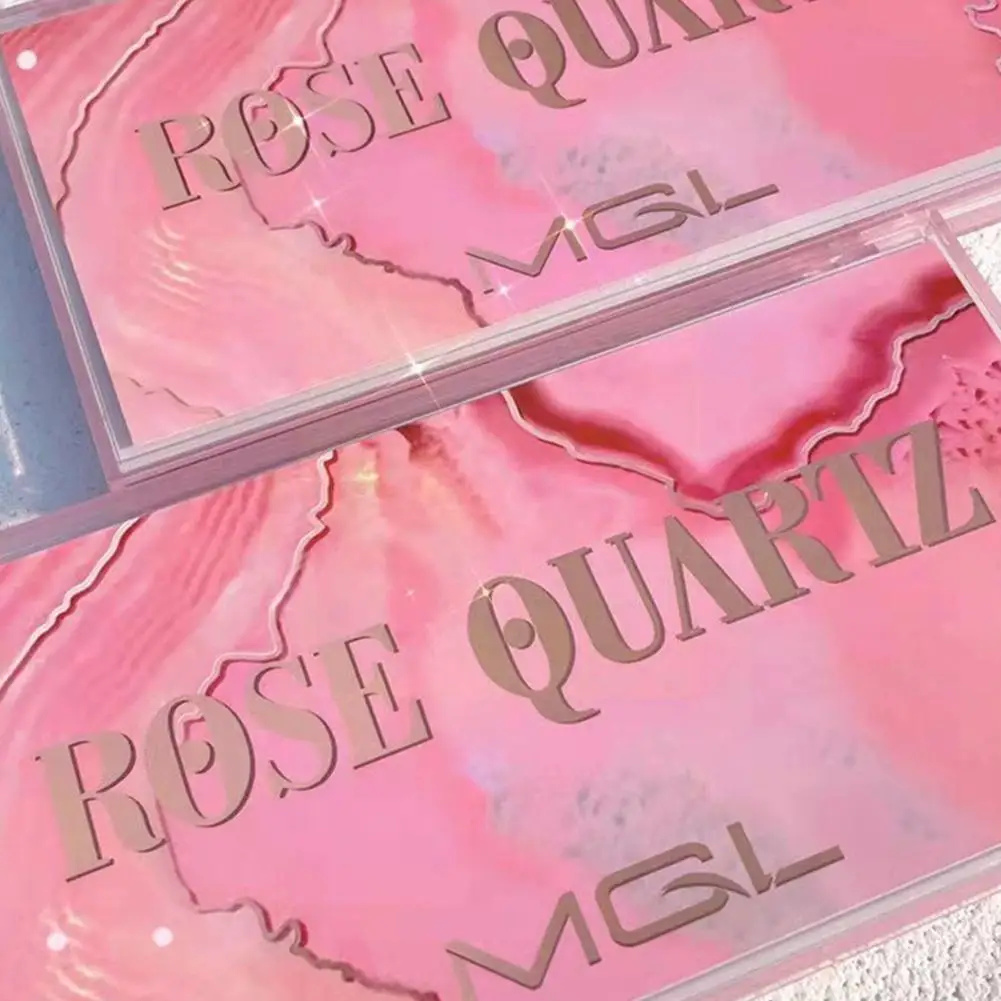 

Палитра розовых кварцевых теней для век, 18 цветов, матовые, блестящие, стойкие, водостойкие, пигментные тени для век, мерцающие, матовые, Длин...