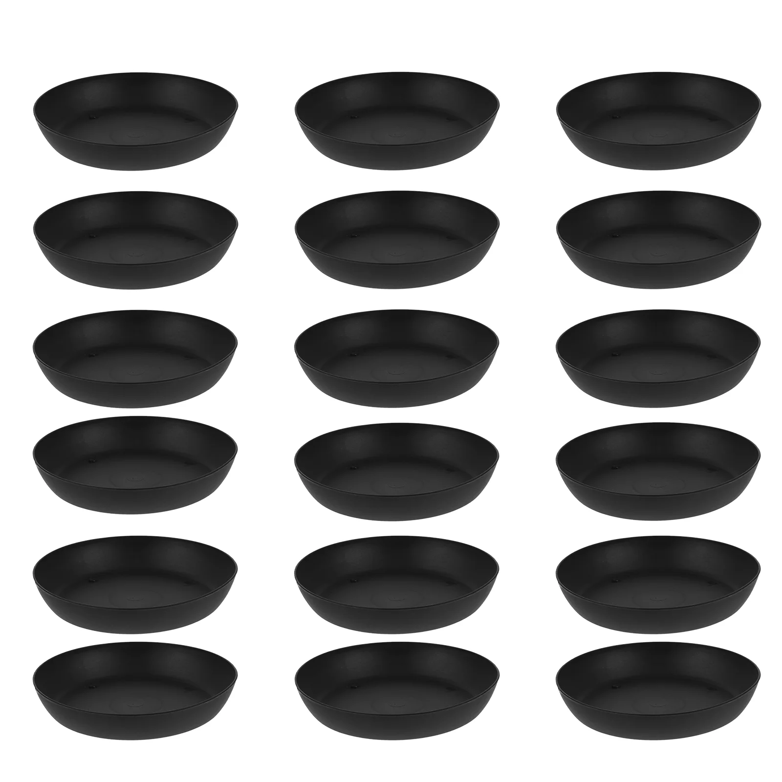 

30 Pcs Plastic Planter Tray Round Water Drip Flowerpot Gardening Supply Creative