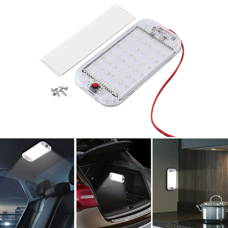 

LED Interior Light 10W 48 LED Universal Bright Interior Light With ON/OFF