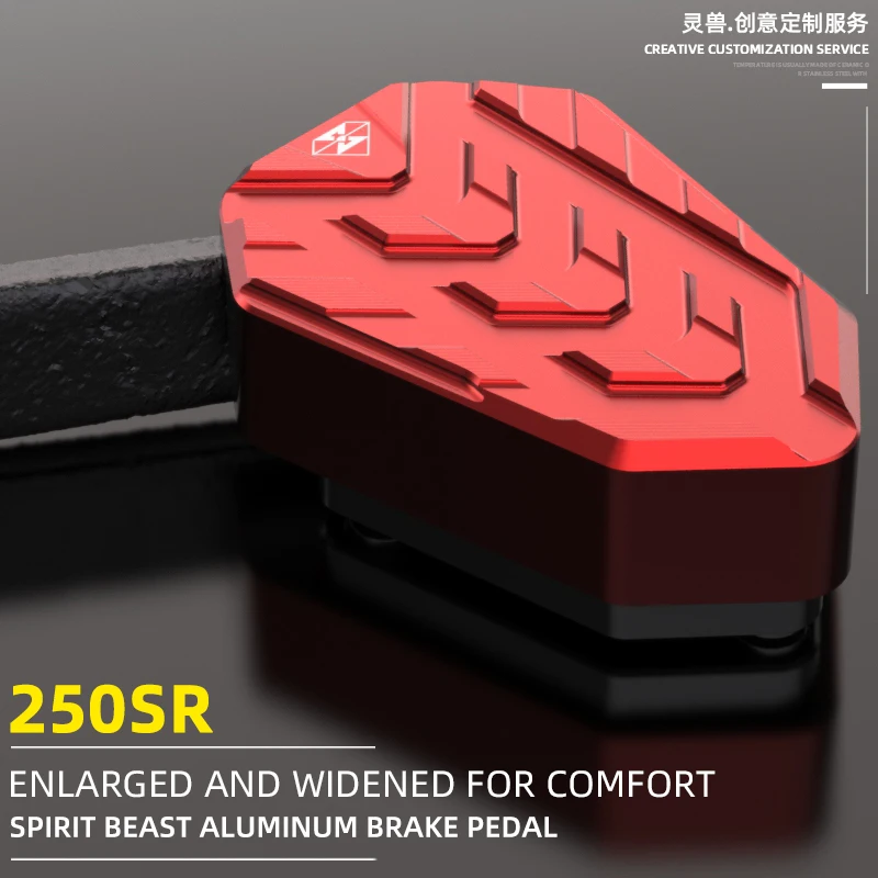 

Motorcycle Rear Brake Pedal Enlarge Extender Pad for CFMOTO 250SR 300SR