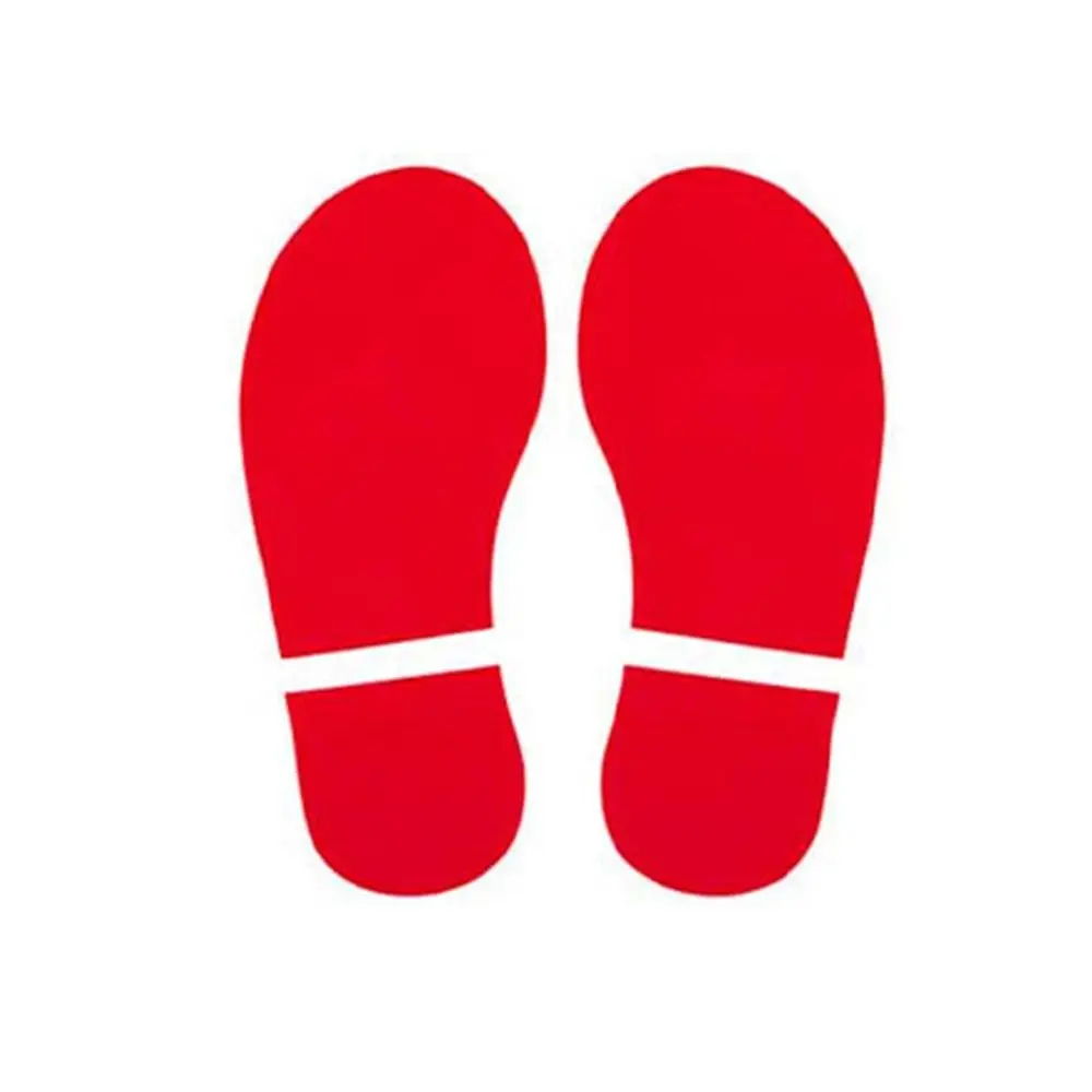 

Водонепроницаемые наклейки-следы для пола ПВХ