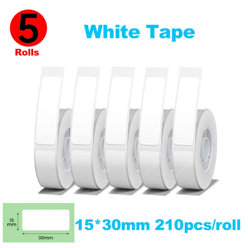 

5 рулонов Holyhah Niimbot Label Paper ленты для этикеток