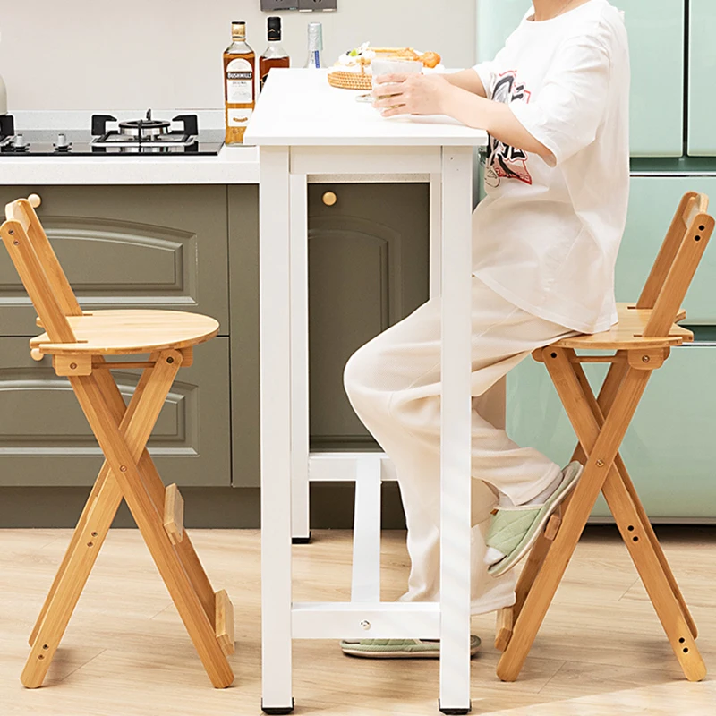 Складная барная стойка стул для кухни дома дизайнерский скандинавский барный