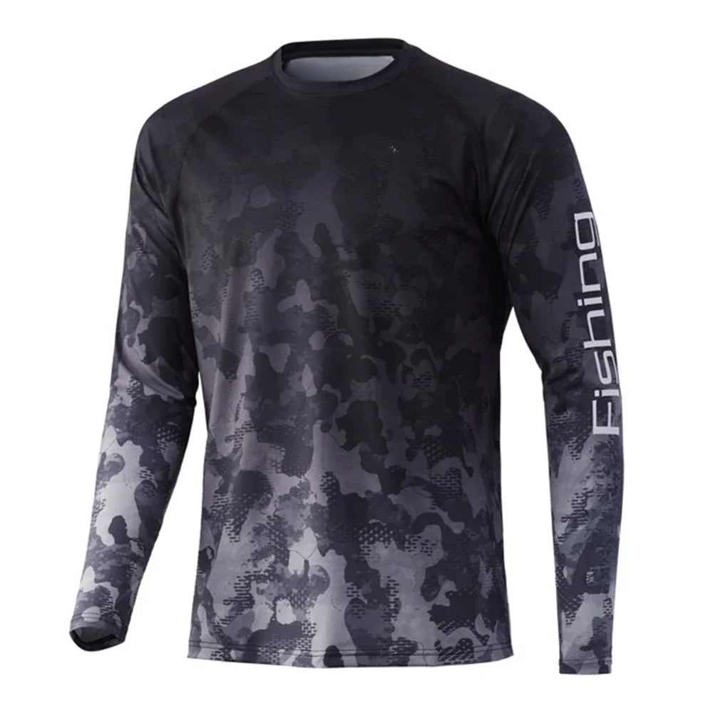 Рубашка для рыбалки топ эффективной летняя уличная спортивная одежда с длинным