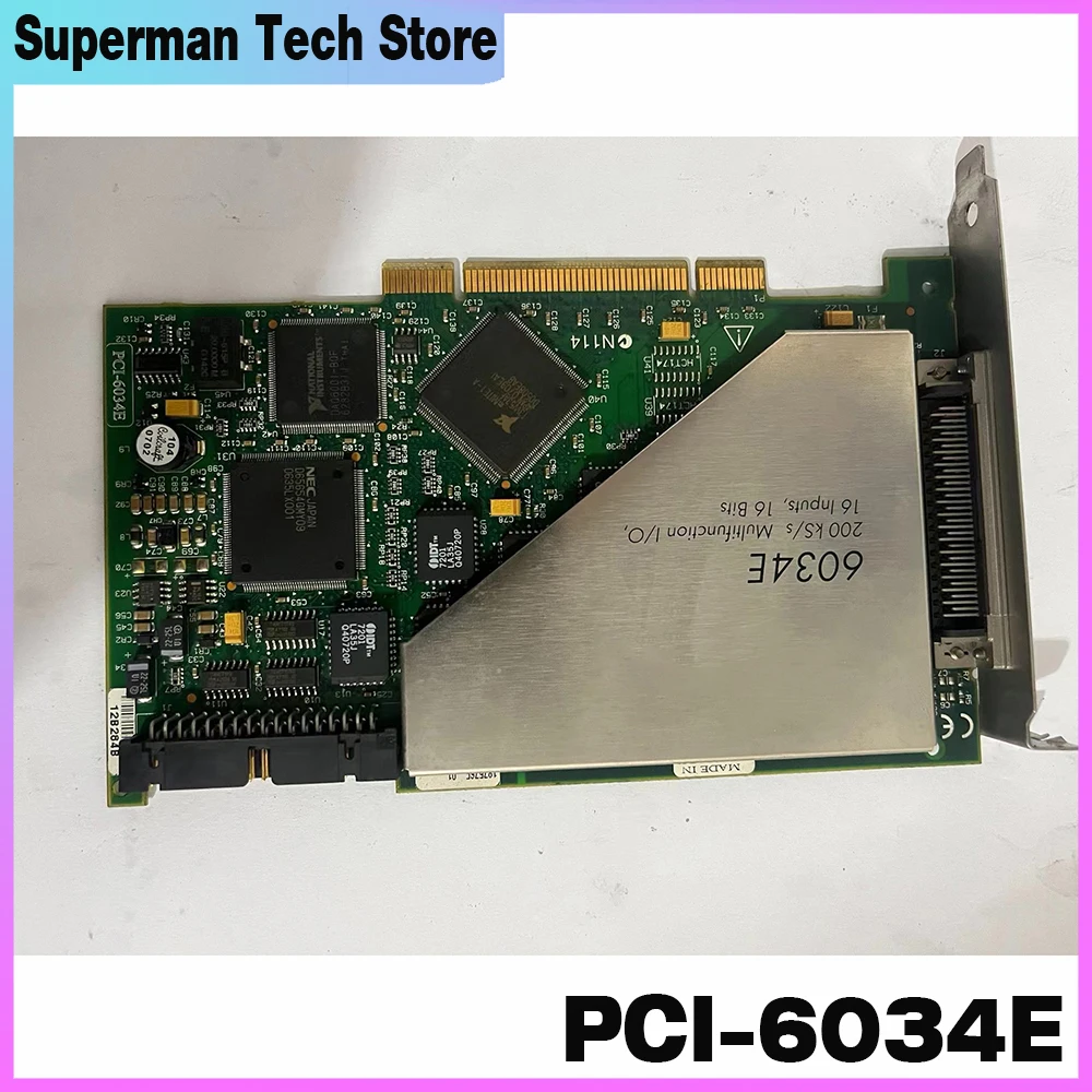 PCI-6034E для многофункциональной карты сбора данных NI DAQ 778075 -01 оригинал