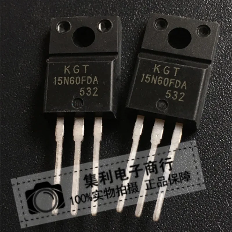 

3PCS/Lot KGT15N60FDA 15N60FDA TO-220F 15A 600V MOSFET In Stock