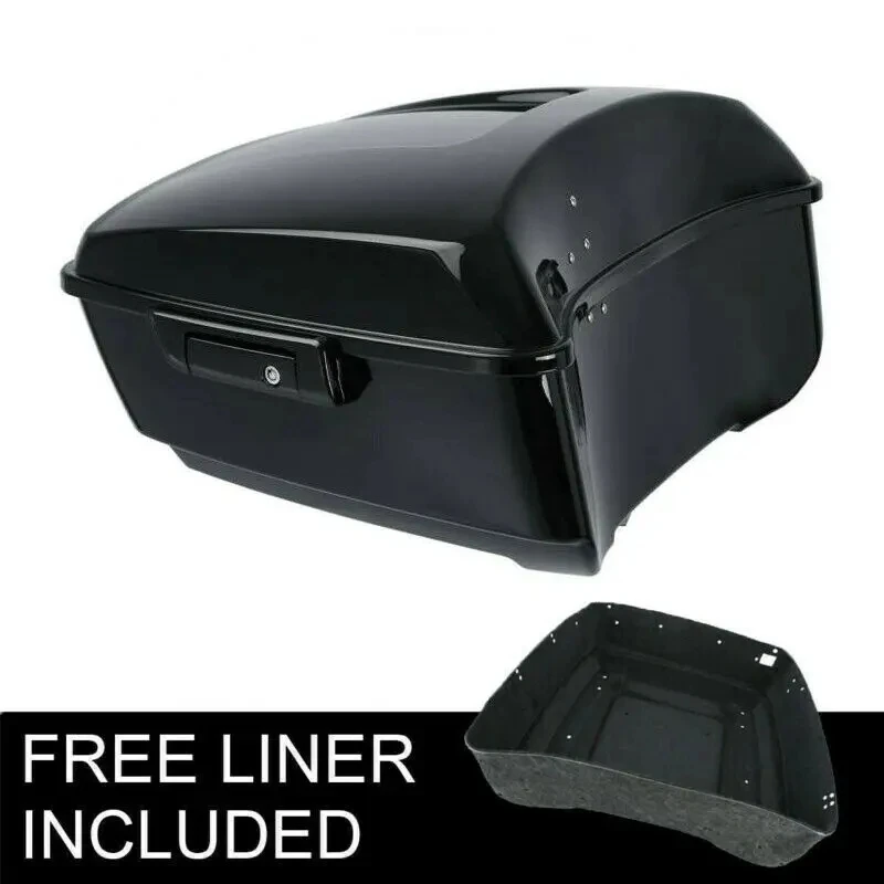 

Защелки багажника King 13,7 дюйма, подходящие для Harley Touring Road Glide 2014-2024, багажник мотоцикла, хвостовой ящик